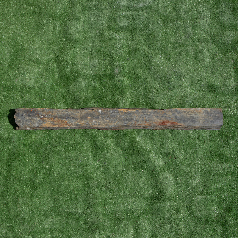 Piquet de schiste - 1m - 1 bout naturel -
