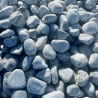 Galet de Marbre Gris Nevada - 60/100mm - 20 kg -