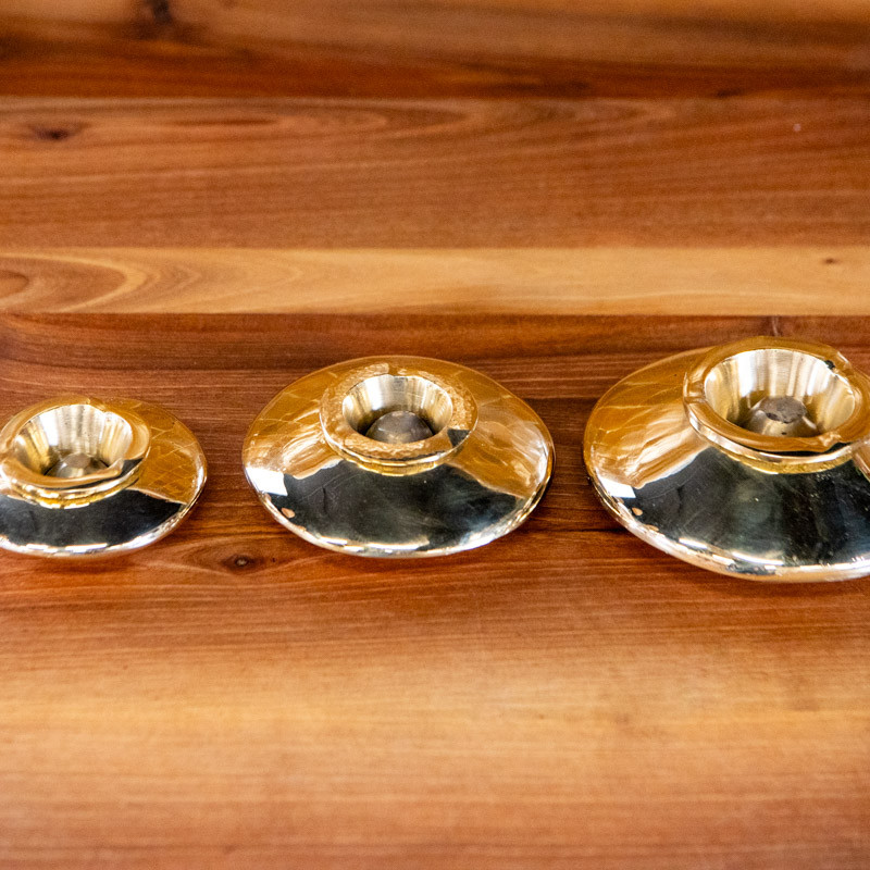 Cendrier Laiton - Soucoupe - S/M/L - Lisse -