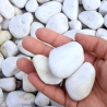 Galet de Marbre Blanc - 24/40mm - Bigbag 1T -