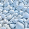 Galet de Marbre Blanc - 60/100mm - Bigbag 1T -