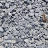 Galet de Marbre Gris Nevada - 8/12mm - Bigbag 1T -