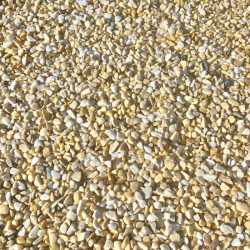 Galet de Marbre Jaune Lemon - 8/12mm - Bigbag 1T -