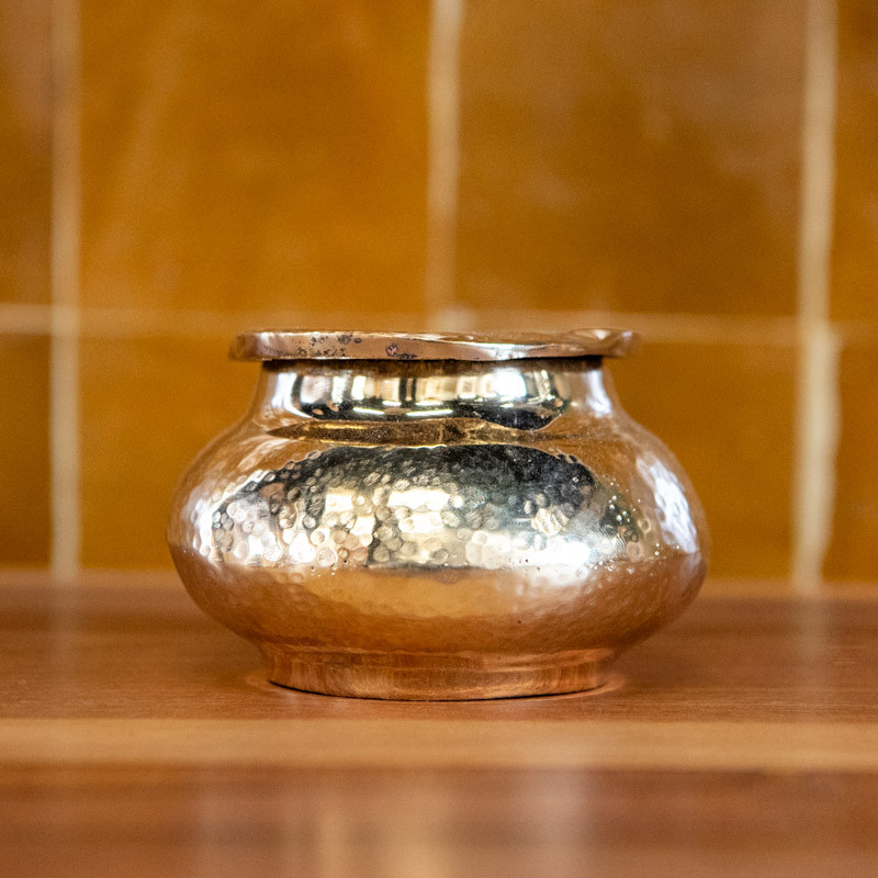 Cendrier Laiton - Traditionnel - S/M/L - Martelé -