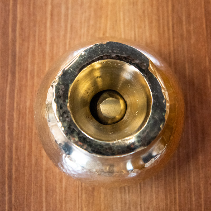 Cendrier Laiton - Traditionnel - S/M/L - Martelé -