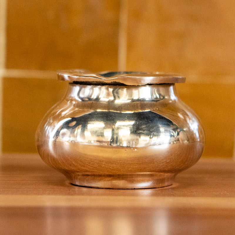 Cendrier Laiton - Traditionnel - S/M/L - Lisse -