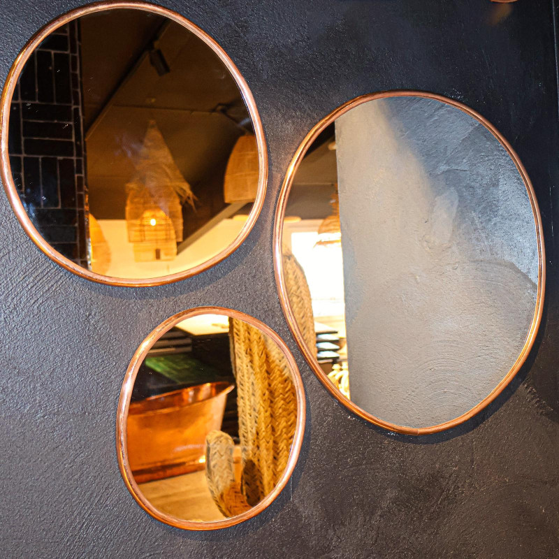 Miroir Artisanal - Nova - S - ø 21cm -