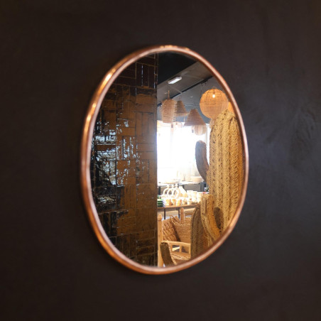 Miroir Artisanal - Nova - L - ø 30cm -