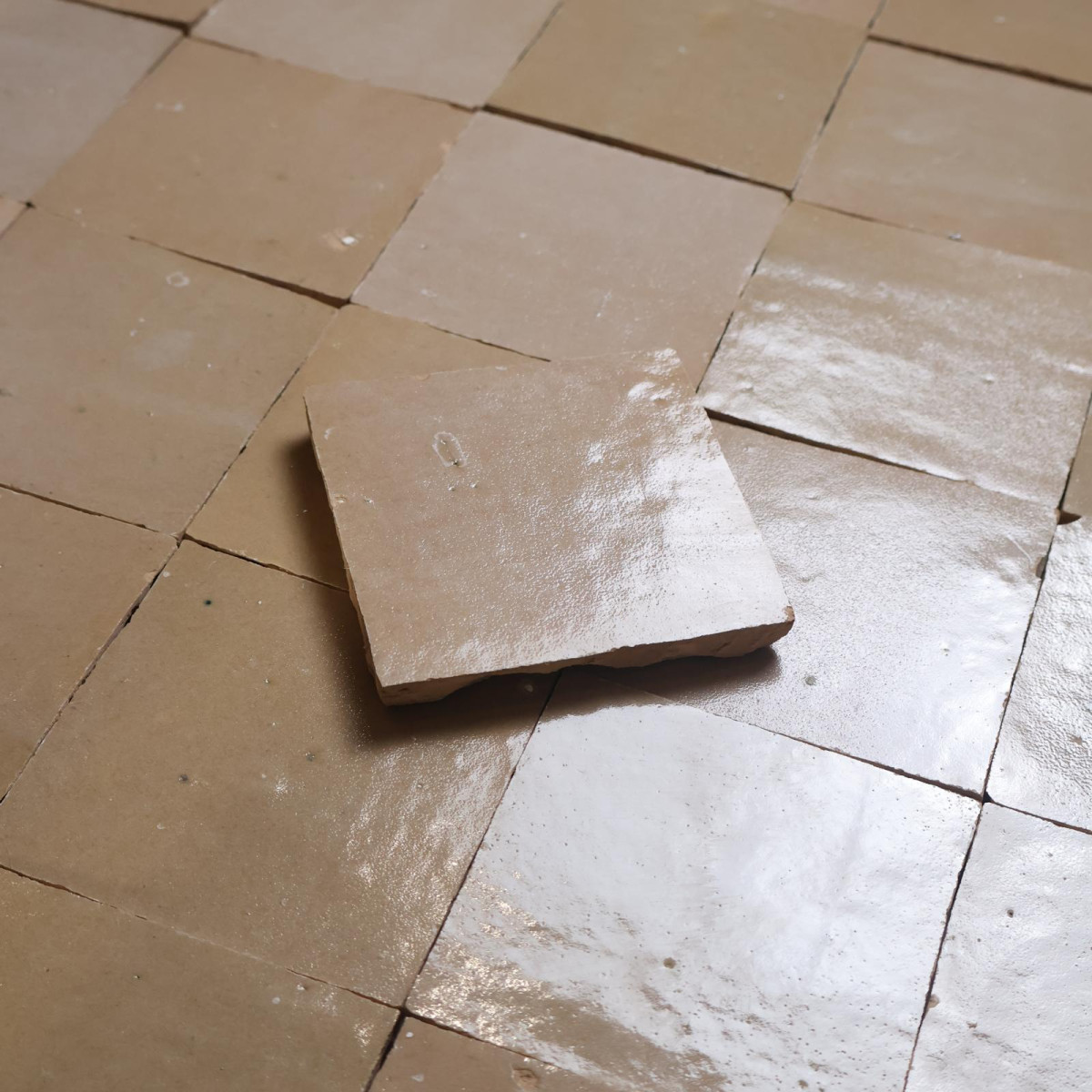 Carrelage - Véritable Zellige de Fès - Sable -