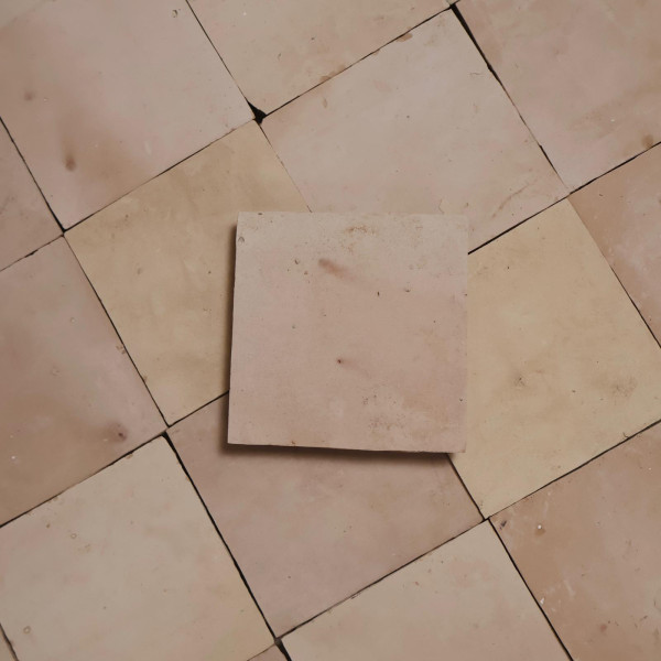 Carrelage - Véritable Zellige de Fès - Naturel -