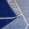 Tapis Khemisset XI - 100% pure laine - Bleu ≈ 255 x 155cm -