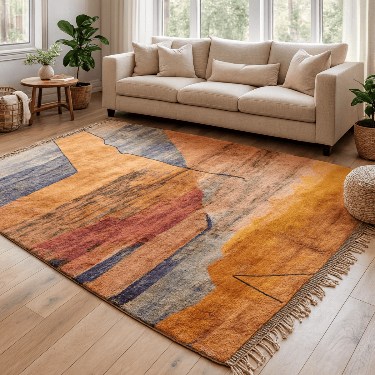 Tapis MRirt IV - 100% pure laine d'agneau- ≈ 306 x 240 cm -