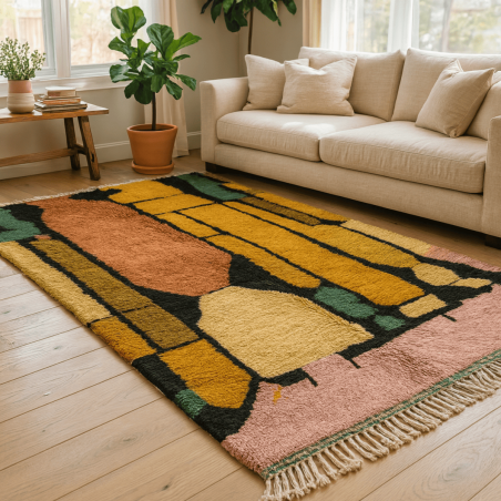 Tapis MRirt V - 100% pure laine d'agneau - ≈ 260 x 165 cm -