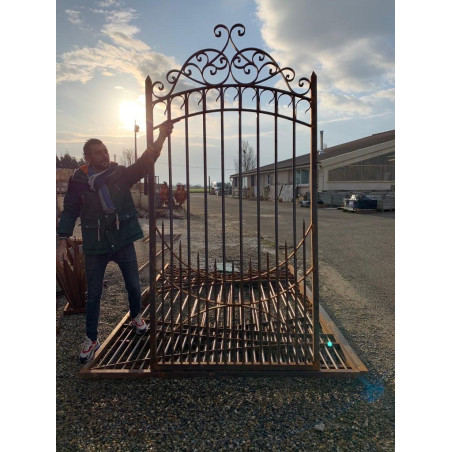 Portillon - Fer forgé - Uzès - 1m - Battant -