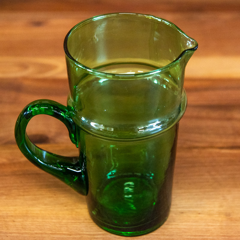 Carafe Beldi - Verte - Taille au choix S / M / L -