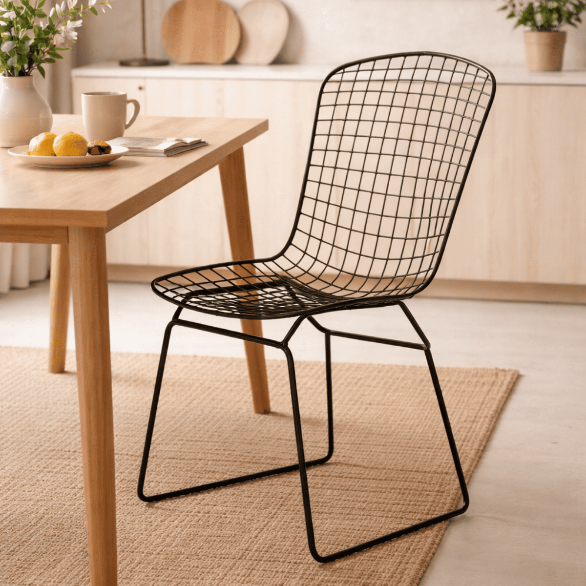 Chaise en métal - Grillage II -