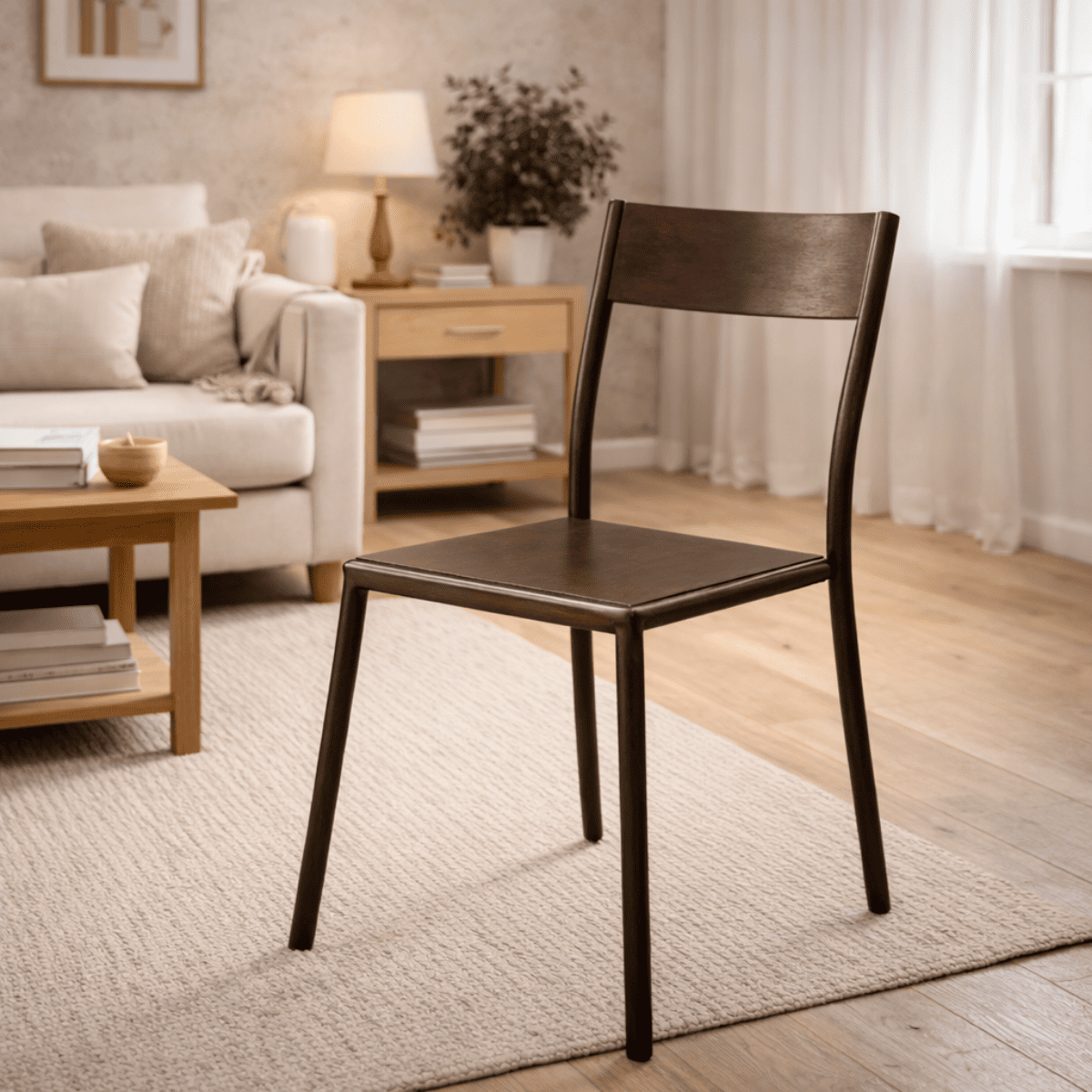 Chaise en métal - Écolier -