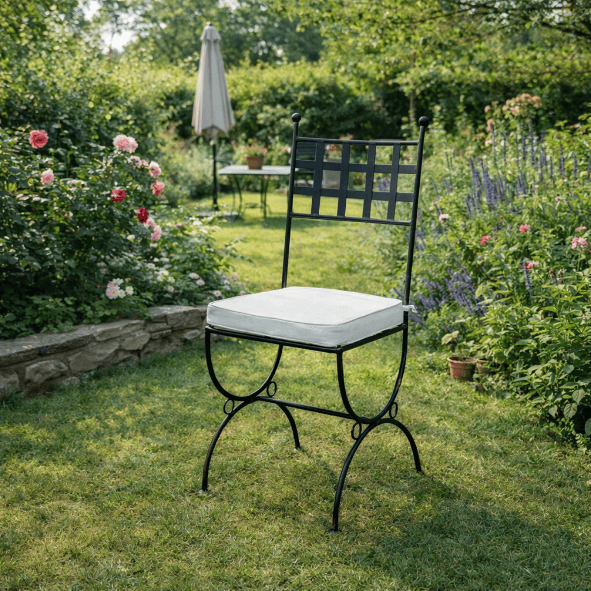 Chaise en fer forgé - Mini Provence -