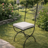 Chaise en fer forgé - Mini Provence Moderne -