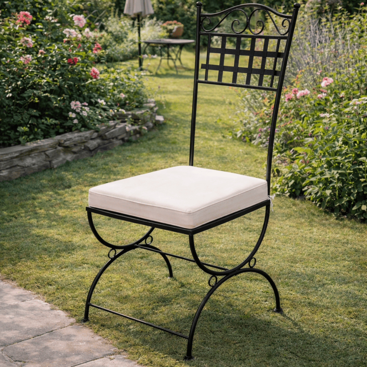 Chaise en fer forgé - Alice -