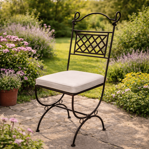 Chaise en fer forgé - Mélissa -