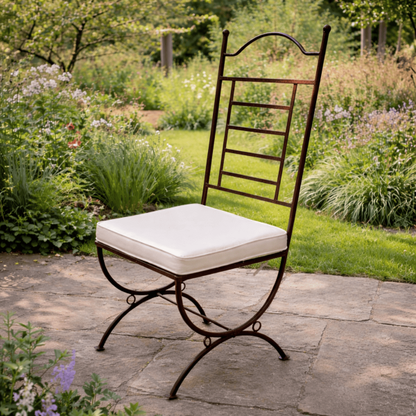 Chaise en fer forgé - Jardin Secret -