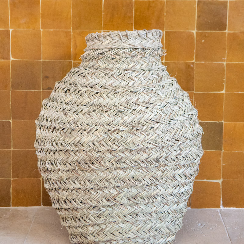 Jarre Artisanale - Osier - M / L -