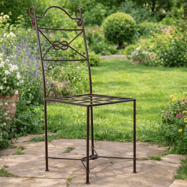 Chaise en fer forgé - Occitane -