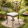 Chaise en fer forgé - Royale -