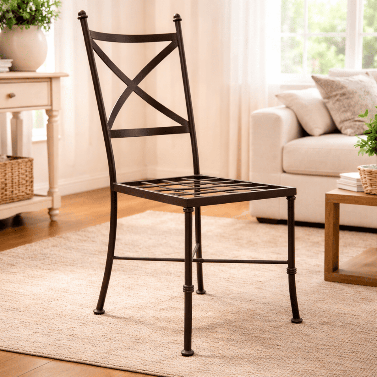 Chaise en fer forgé - Bistro -