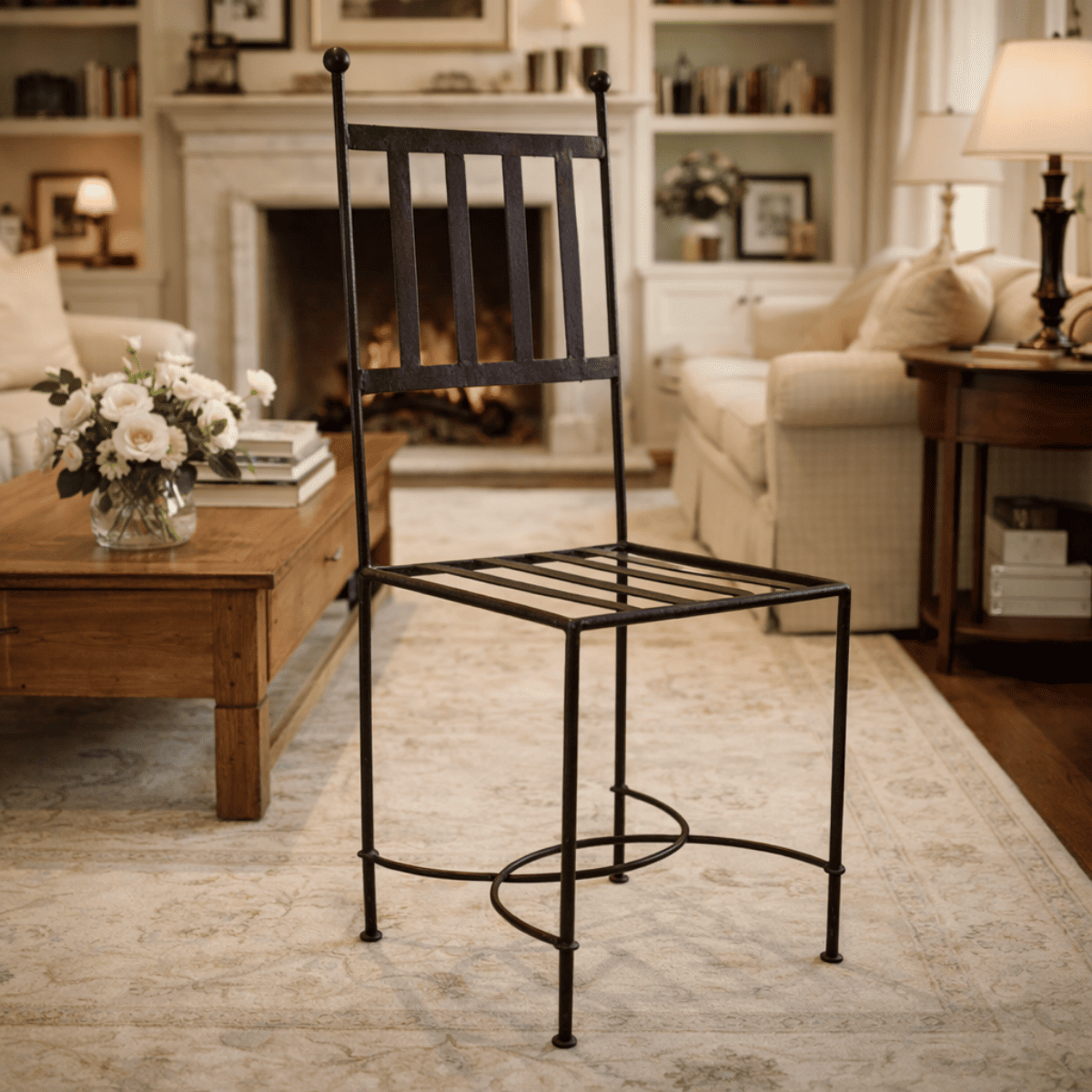 Chaise en fer forgé - Nomade -