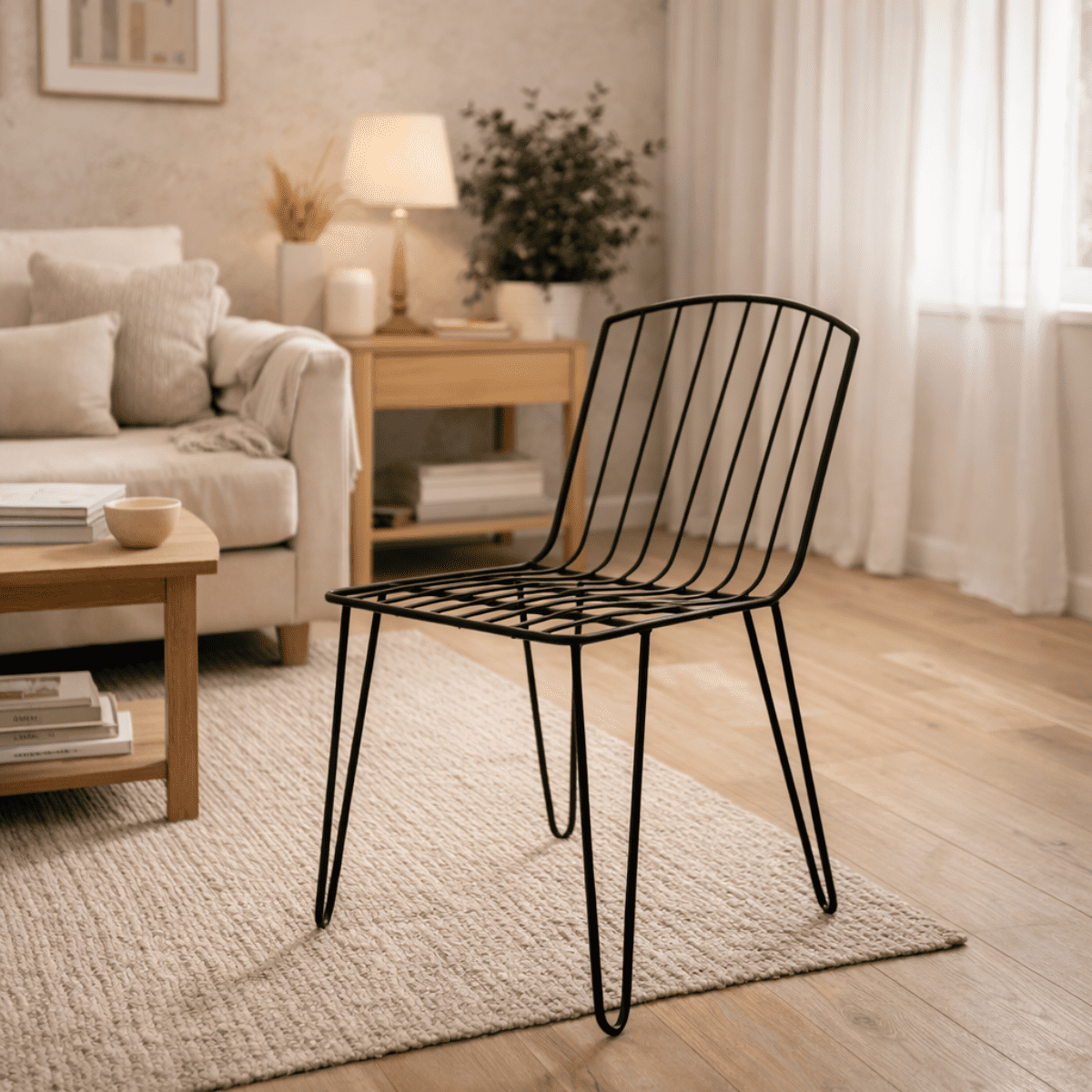 Chaise en métal - Jonas -