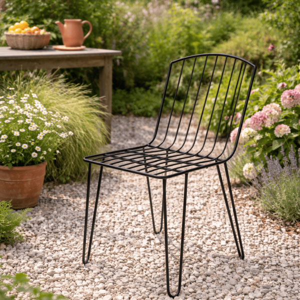 Chaise en métal - Jonas -