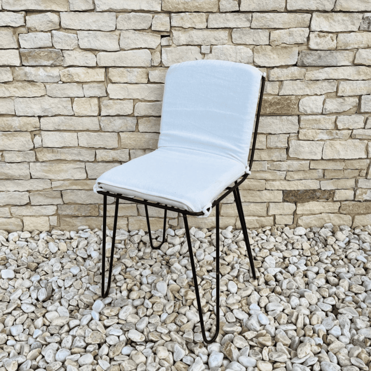 Chaise en métal - Jonas -