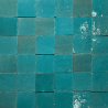 Carrelage - Véritable Zellige de Fès - Vert Jade -
