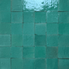 Carrelage - Véritable Zellige de Fès - Vert Traditionnel -