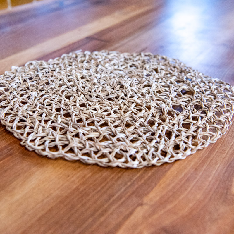 Set Artisanal - Osier - Tressé -
