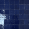 Carrelage - Véritable Zellige de Fès - Bleu Majorelle -