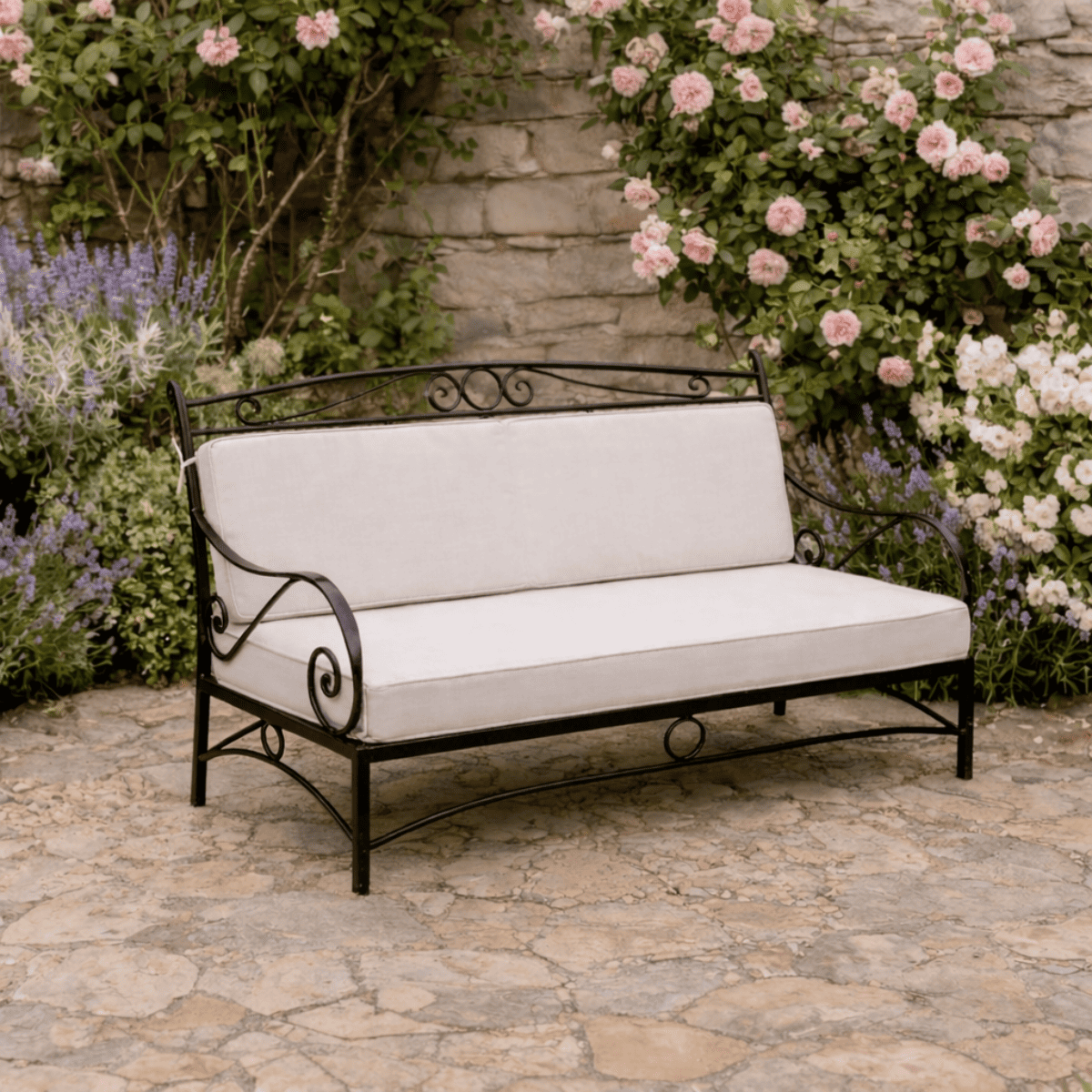 Banquette - Fer Forgé - Alice - 2 places -