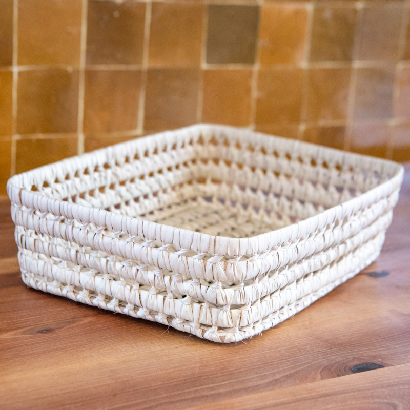 Panière artisanale - Doum - Plusieurs formats -