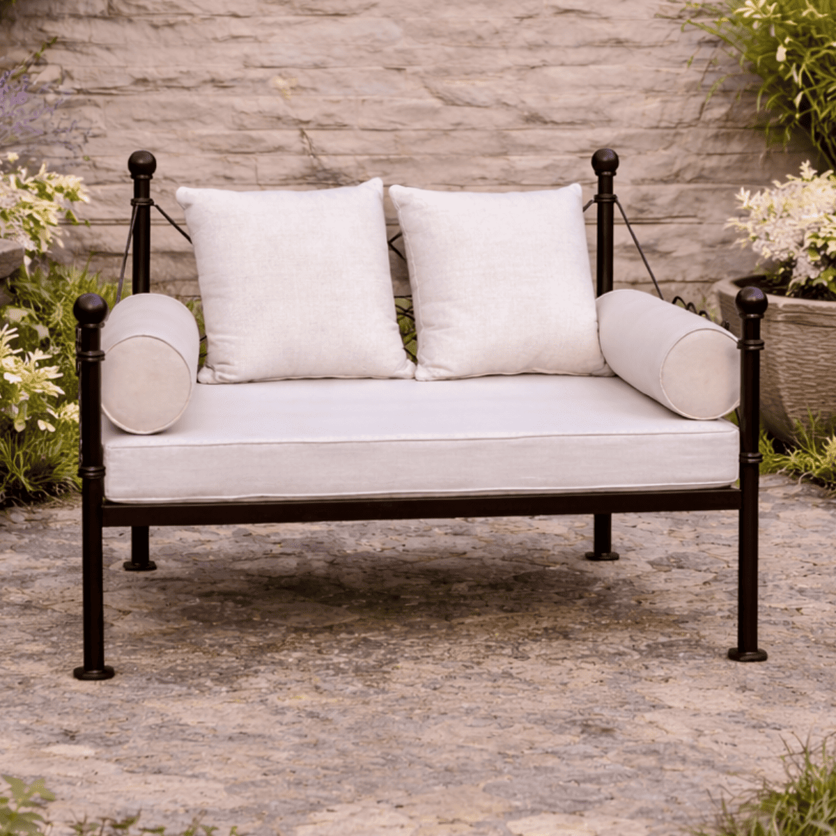 Banquette - Fer Forgé - Occitan - 2 Places -