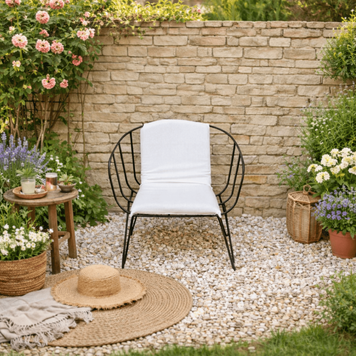 Fauteuil - Fer Forgé - Jonas - 1 Place -