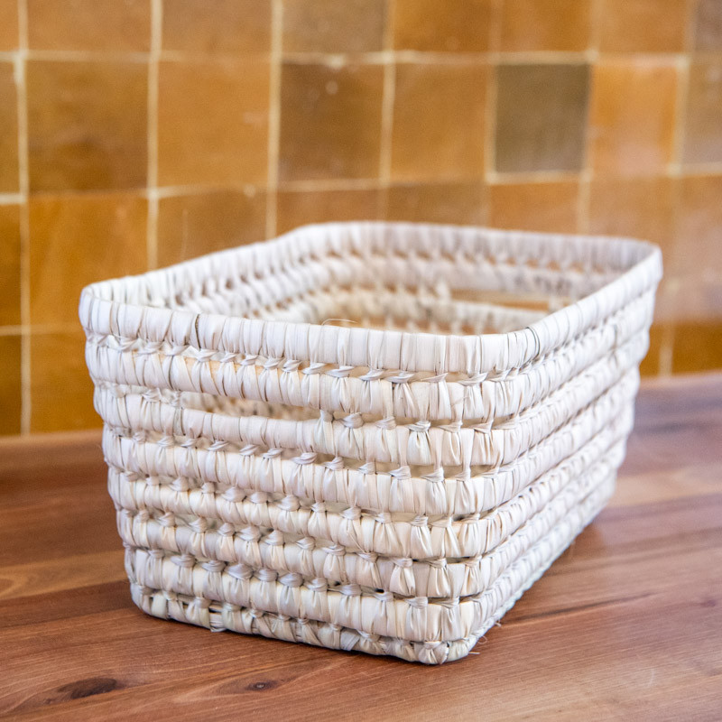 Panière artisanale - Doum - Plusieurs formats -