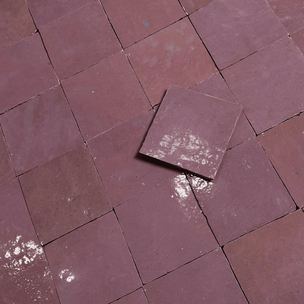 Carrelage - Véritable Zellige de Fès - Rose Cashmere -