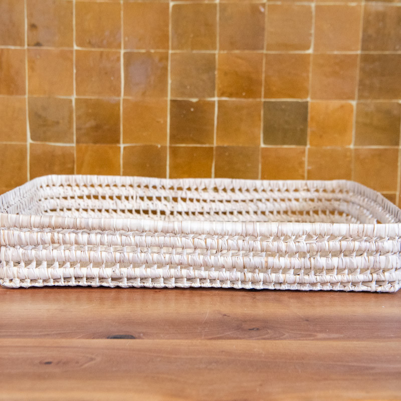 Panière artisanale - Doum - Plusieurs formats -