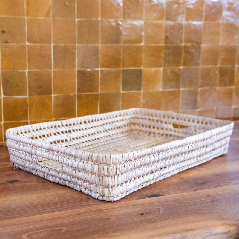 Panière artisanale - Doum - Plusieurs formats -