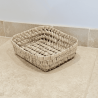 Panière artisanale - Doum - 25/20/7 cm -