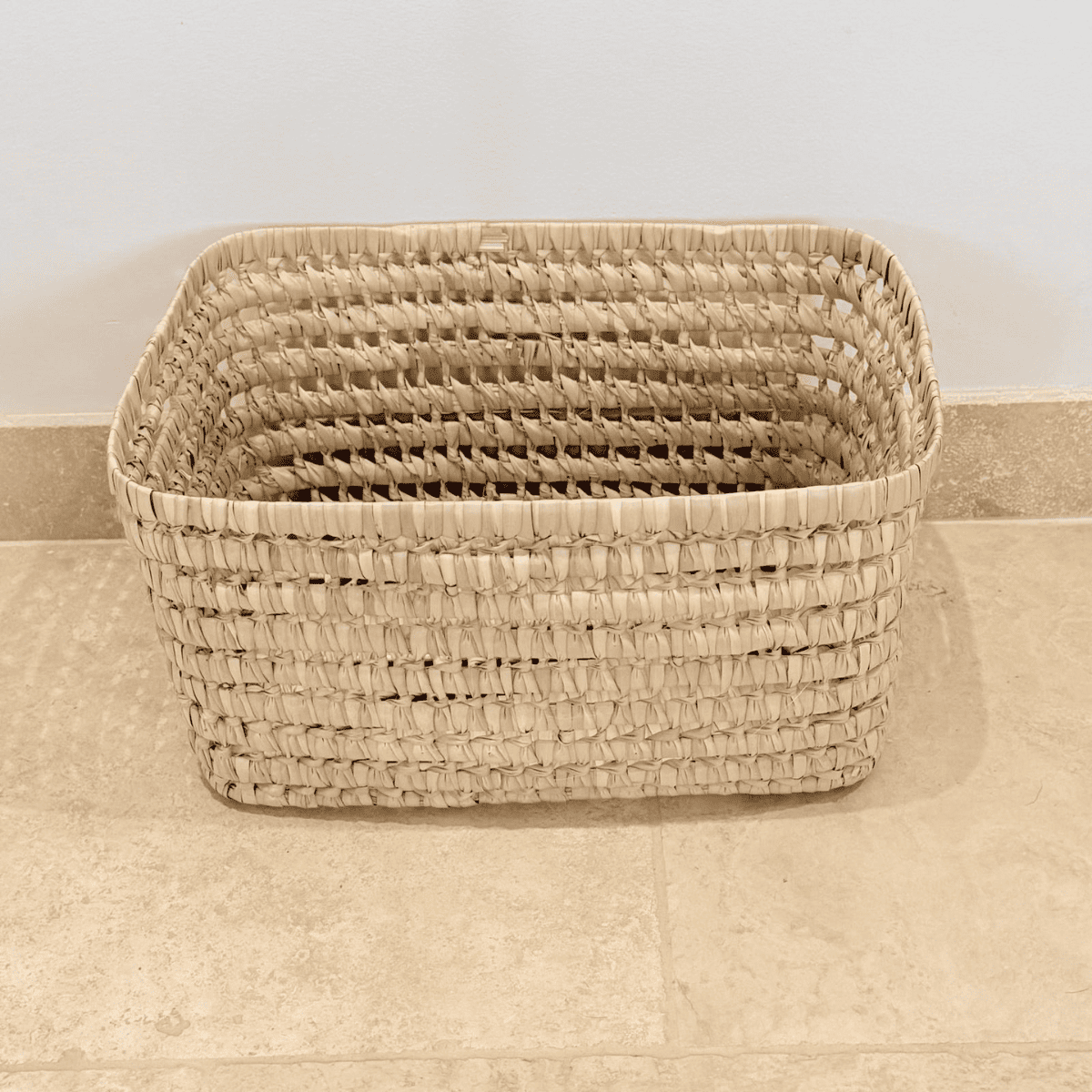 Panière artisanale - Doum - 38/27/20 cm -