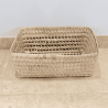 Panière artisanale - Doum - 40/30/15 cm -