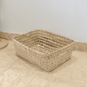Panière artisanale - Doum - 40/30/15 cm -